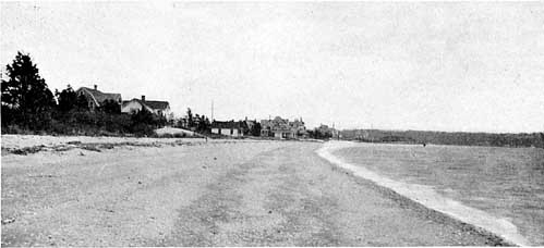 view of asharoken beach, northport ny