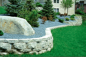 retaining wall structure