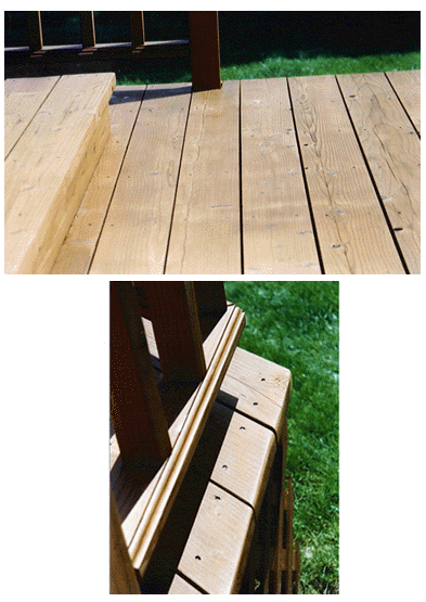 Red Wood Deck in  East Northport, NY