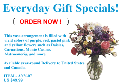 christmas flower arrangement