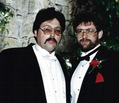 Chuck and Carl Bongiorno at Huntington Town House, Huntington, NY