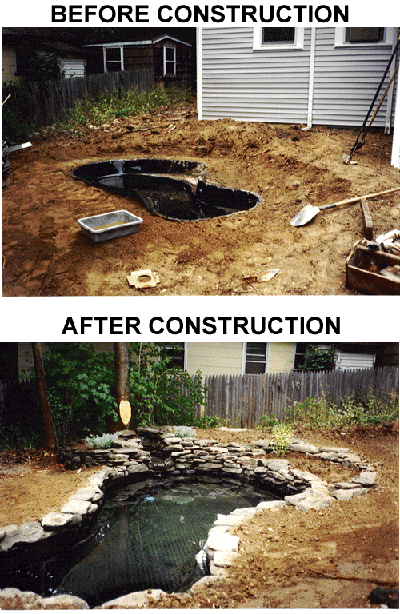 	Pond and Stone Waterfall completed in New York, NY