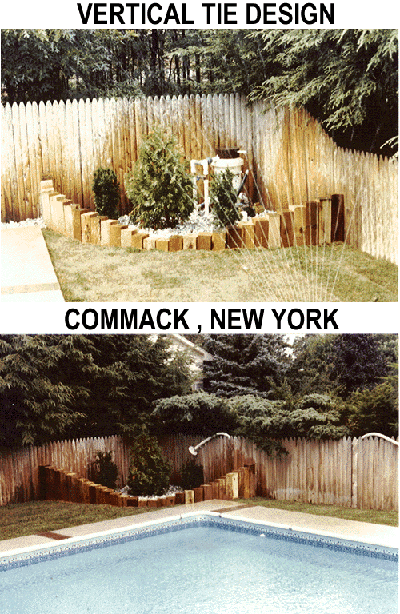 	Retaining wall and planters completed in Commack, NY