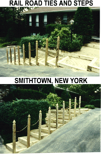 	Retaining wall and planters completed in Smithtown, NY