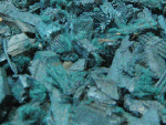 long island died green rubber mulch